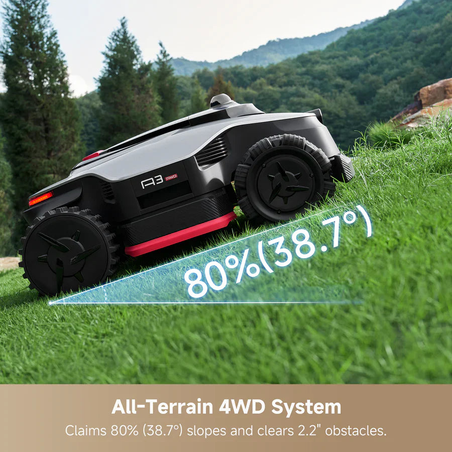Dreame A3 AWD Pro 5000 - 1.24 Acre Robotic Mower
