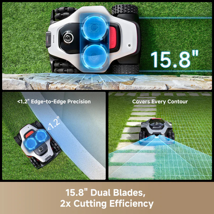 Dreame A3 AWD Pro 3500 - 0.87 Acre Robotic Mower