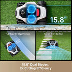 Dreame A3 AWD Pro 5000 - 1.24 Acre Robotic Mower