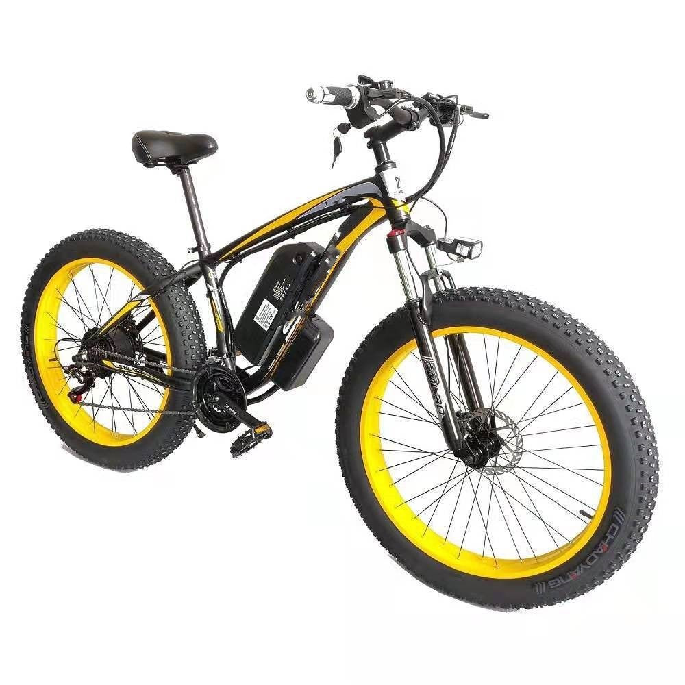 Electric Bicycle Lithium Tram Electric Mountain Bike 21 Speed