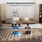 Teendow D10S MAX, Robot Vacuum Cleaner with Self-Emptying Dustbin and Mopping Function