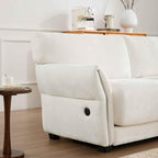 110' Modular Sectional Sofa, L-Shape with Extra-Wide Seat Cushion, USB