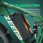 2000W Dual Motor AWD Fat Tire E-Bike | 52V 80-Mile Range