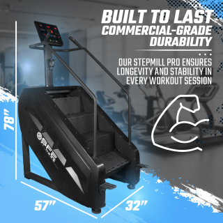 SFE Stepmill Pro w/ Revolving Steps and Performance Monitor