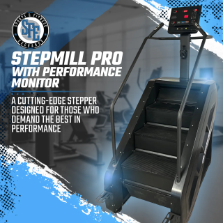 SFE Stepmill Pro w/ Revolving Steps and Performance Monitor