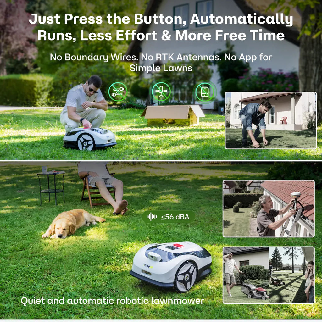 RoboUP Raccoon 2 SE Robotic Lawn Mower