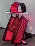 Full Body Red Light Therapy System 12,690 LED's in System. Includes 4 Pads 11" X 27", 2 Pads 11' X 16", 1 Face Dome, 1 Chin Pad