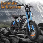 Adult Electric Bike: 1000/3000W Motor + 48V Removable Battery
