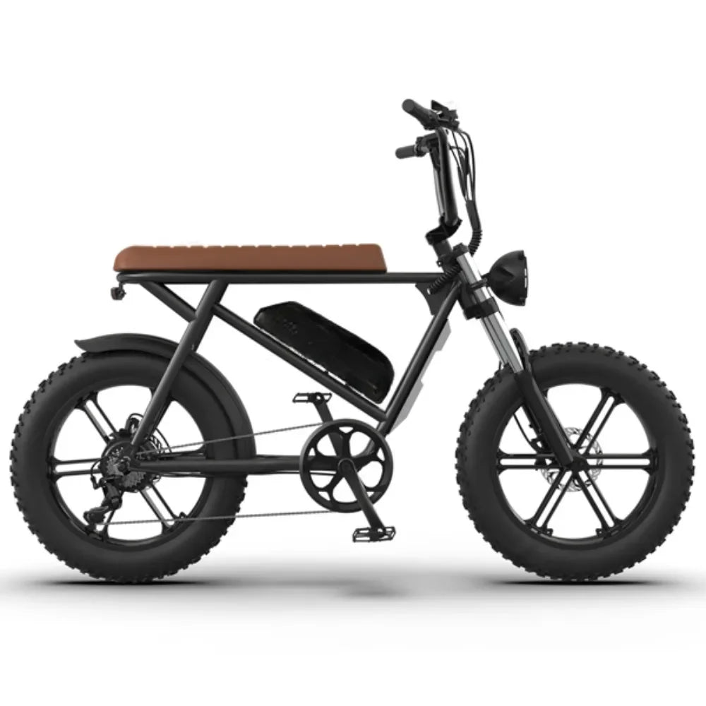750W Motor Electric Bike - 48V Battery, 20" Wheels