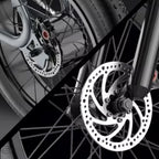 Hezzo 1200W Lithium Electric Bike - 48V, 20" Wheel, Fast Speed