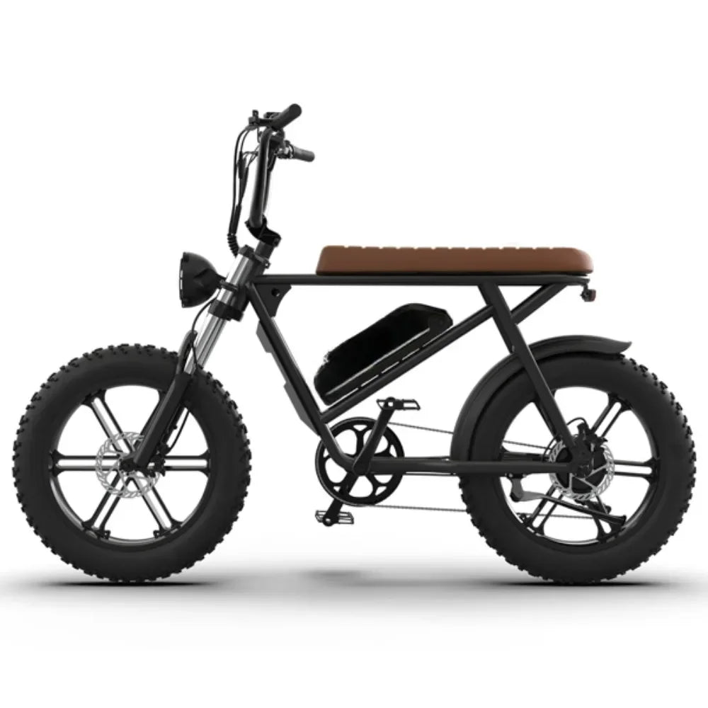 750W Motor Electric Bike - 48V Battery, 20" Wheels