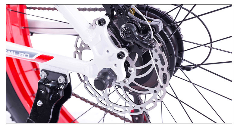 Electric Bicycle Lithium Tram Electric Mountain Bike 21 Speed