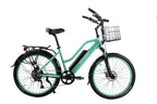 X-Treme Catalina Beach Cruiser - Electric Bicycle - 48 Volt - Step-Through Frame Long Range - Comfort Bike