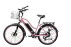X-Treme Catalina Beach Cruiser - Electric Bicycle - 48 Volt - Step-Through Frame Long Range - Comfort Bike