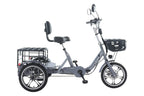 Foldable cargo e-trike 48v 400w 16 inch tire ebike