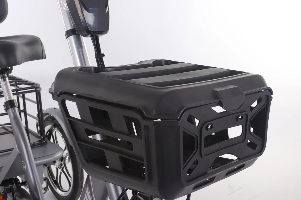 Foldable cargo e-trike 48v 400w 16 inch tire ebike