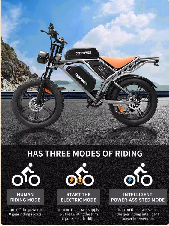 DEEPOWER S7Pro Off-Road Electric Bike