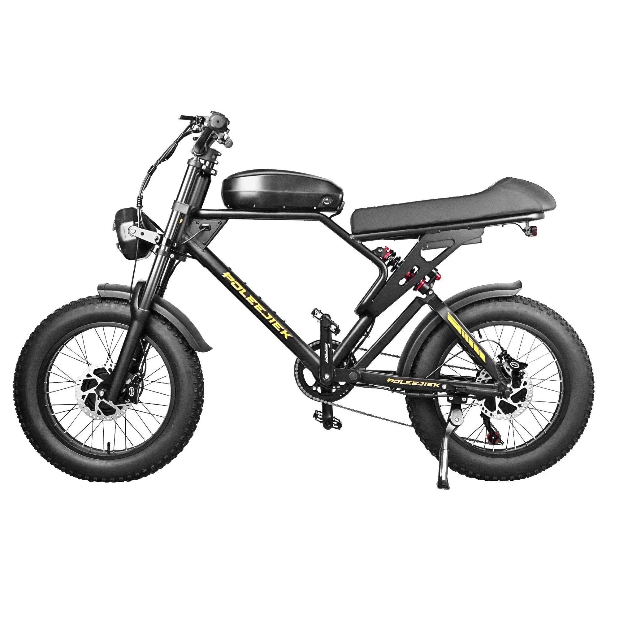 BLJ-F4 RetroCruze™ – 20" Fat Tire Urban Electric Bike (1500W Dual Motor)