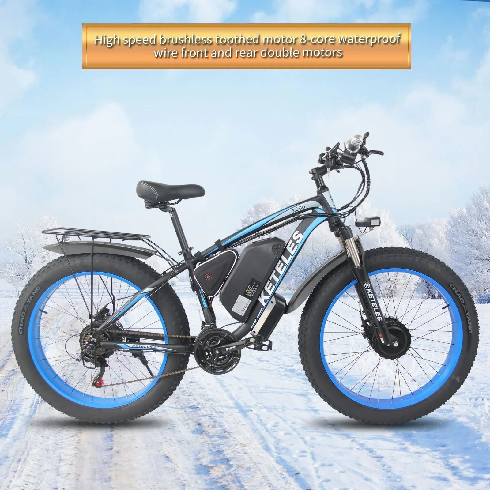 Ketteles™ K800 – Full Alloy E-Mountainbike