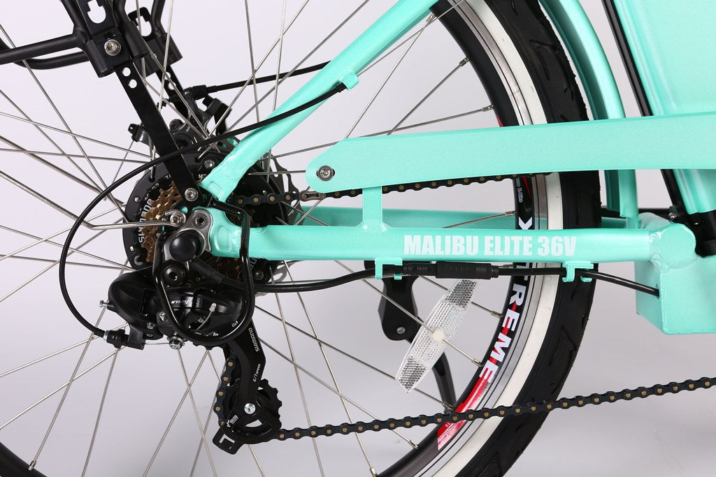 X-Treme Malibu Elite Max 36 Volt Beach Cruiser Electric Bike