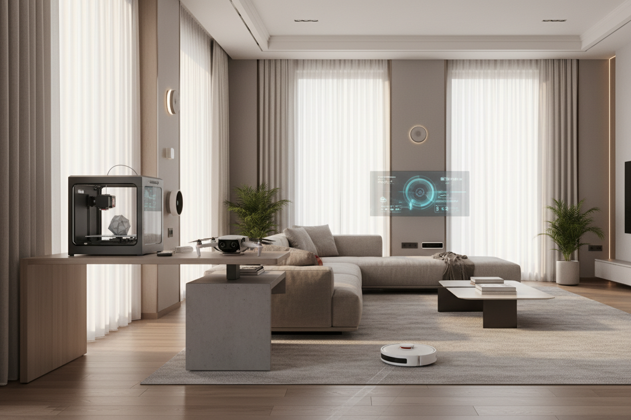 Modern Home Elevated by Technology