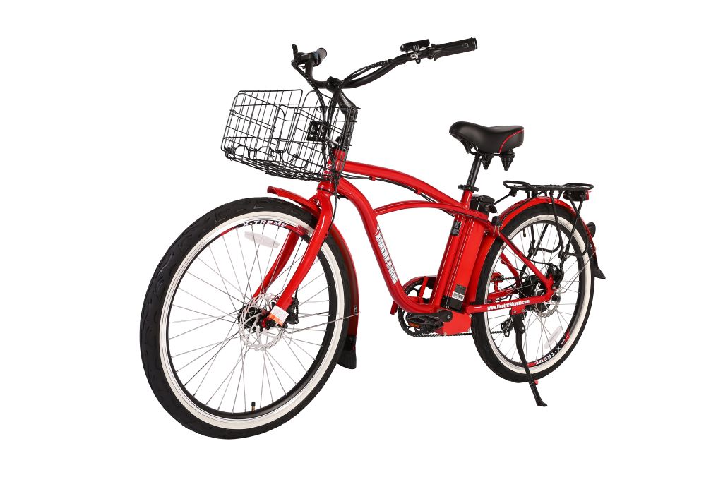 X-Treme Newport Elite Max 36 Volt Beach Cruiser Electric Bike