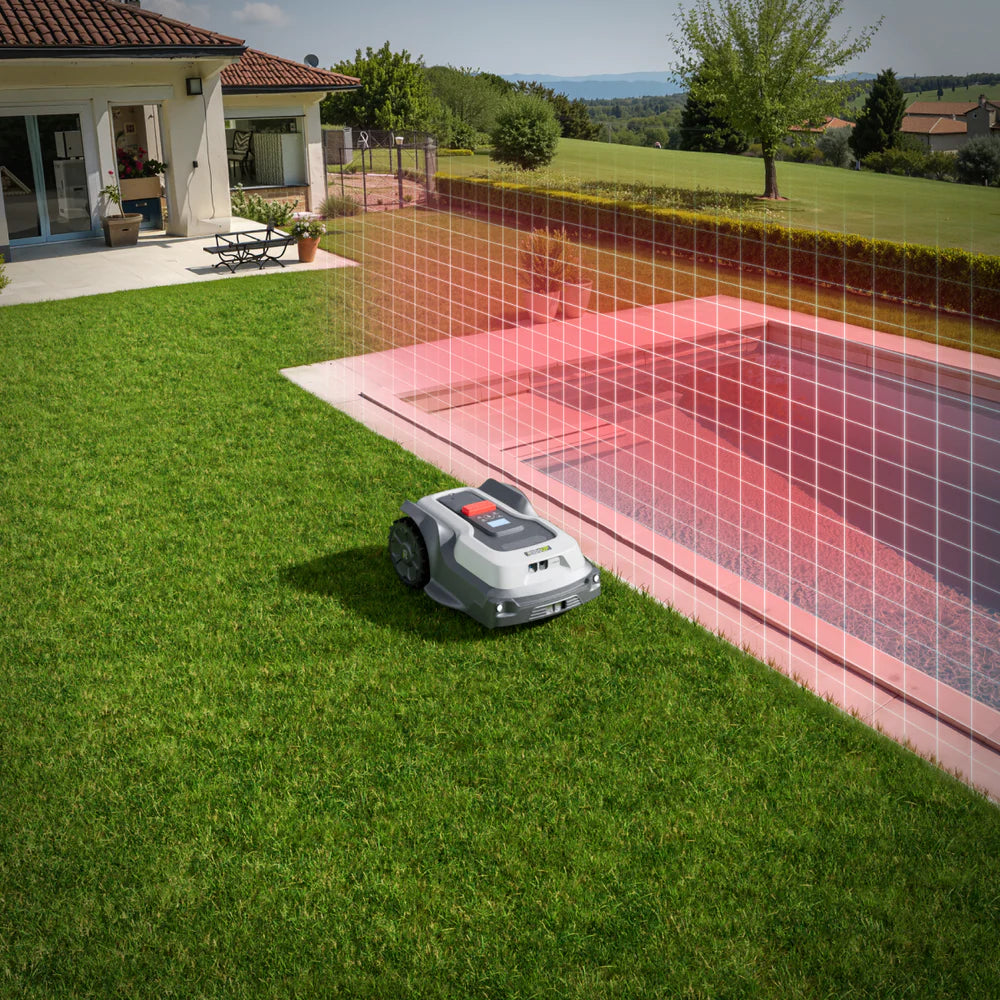 RoboUP TM01 T1200 Pro Wire-Free Robotic Lawn Mower