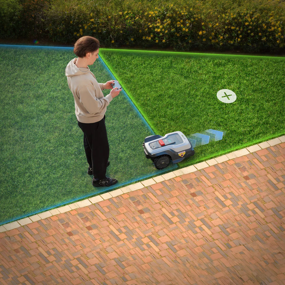 RoboUP TM01 T1200 Pro Wire-Free Robotic Lawn Mower