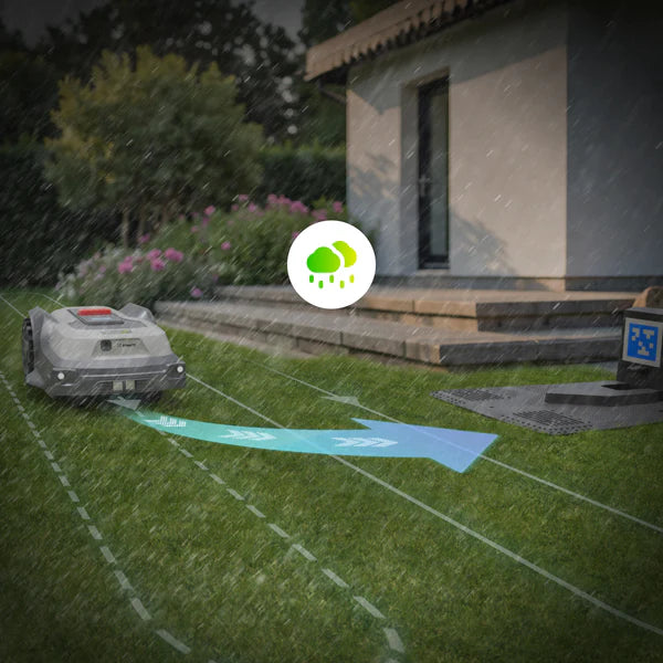 RoboUP TM01 T1200 Pro Wire-Free Robotic Lawn Mower