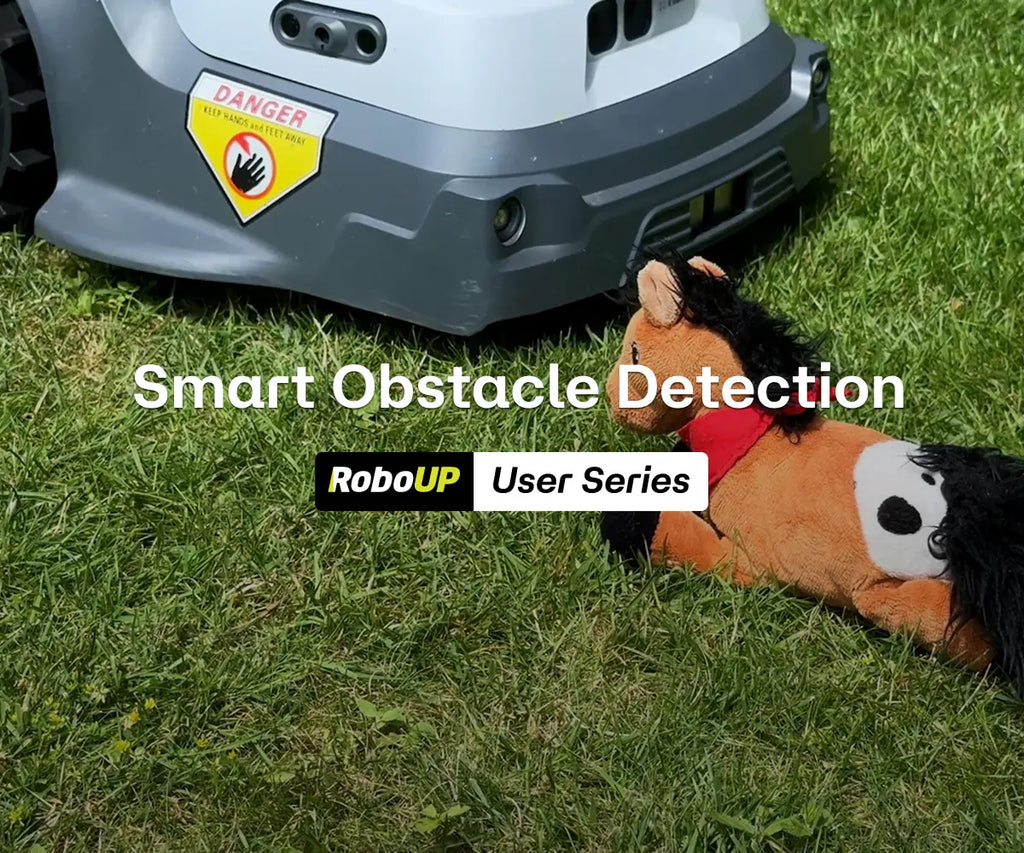 RoboUP TM01 T1200 Pro Wire-Free Robotic Lawn Mower